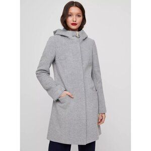 Aritzia Babaton  Grey Pearce Wool-blend coat with hood size XS